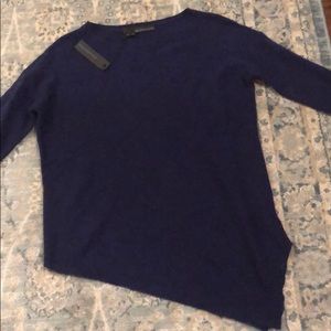 Purple 360 Cashmere sweater, new with tags